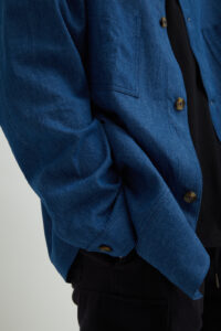 Solitaire Overshirt Blue Denim