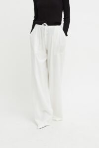 Lou Pants White