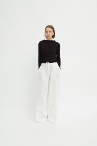 Lou Pants White