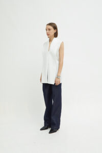 Cleo Top White