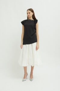 Noa Twist Top Black