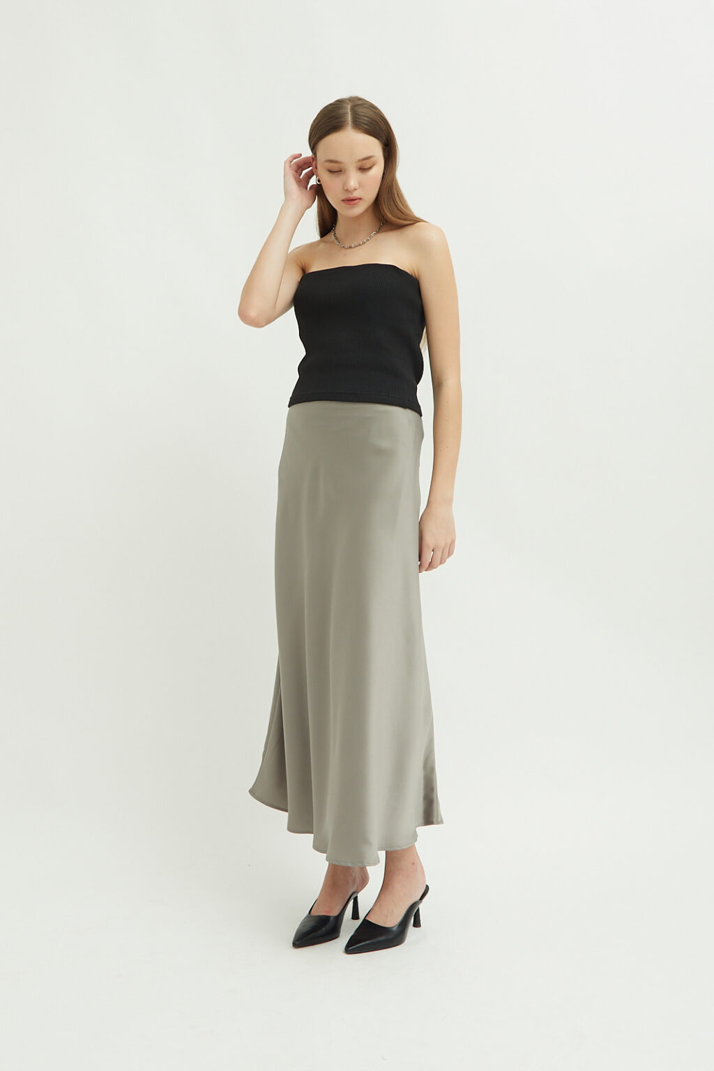 Gia Skirt Silver - Image 6