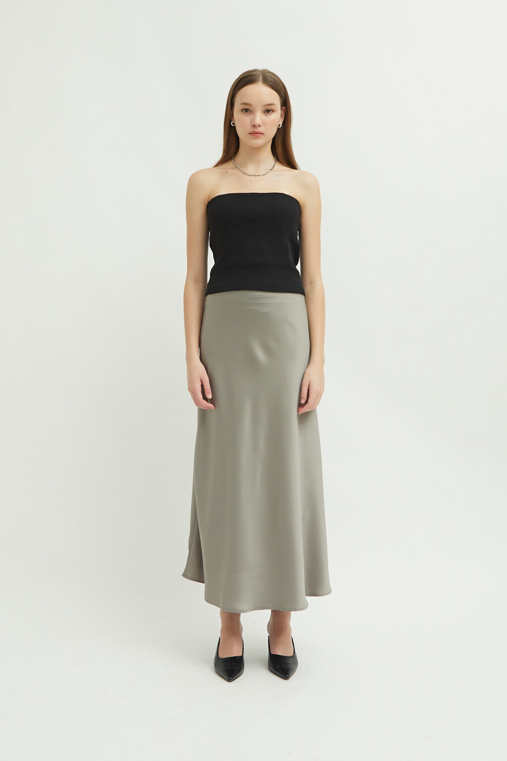 Gia Skirt Silver - Image 4