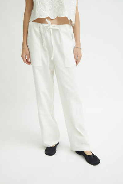 Lo Pants White