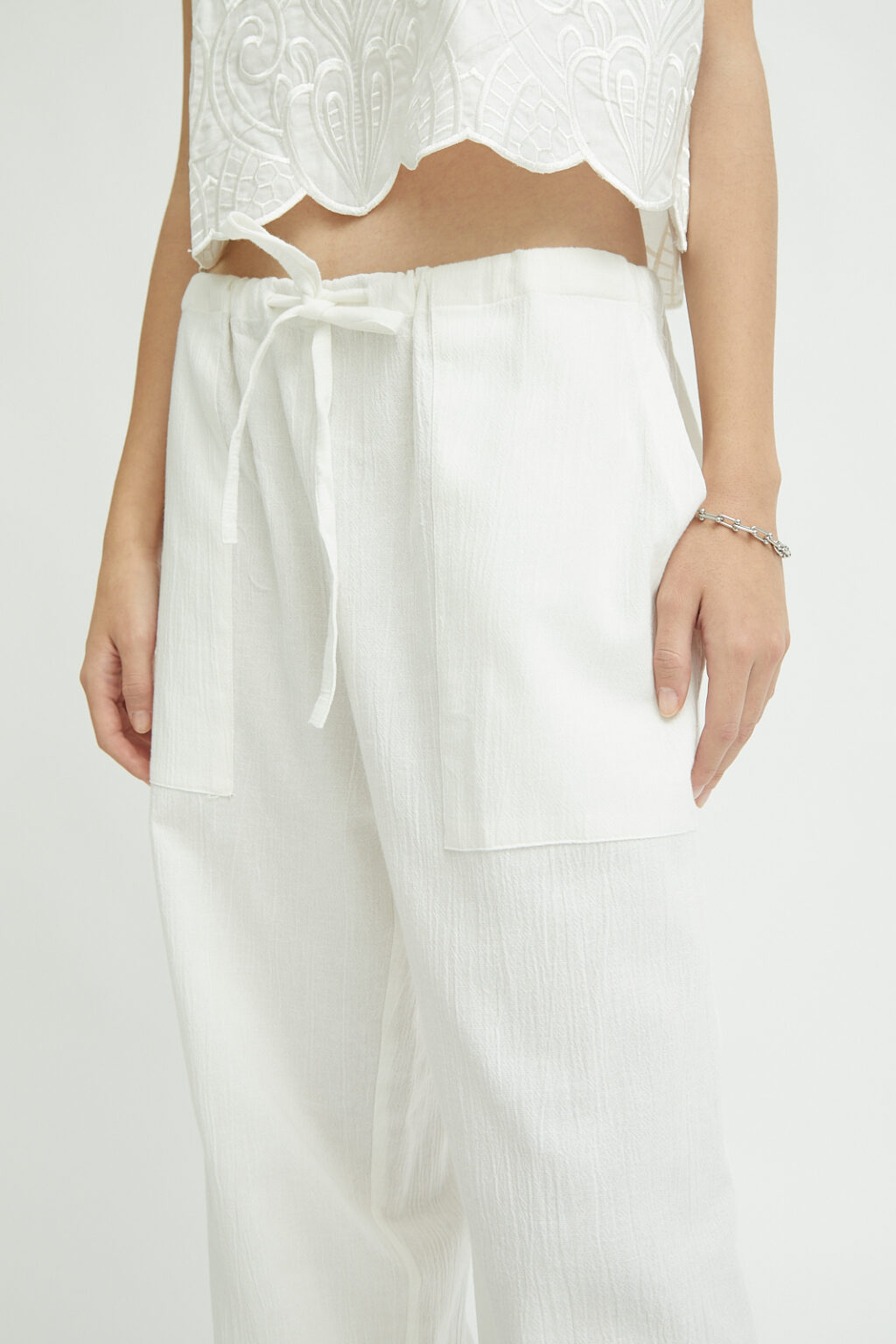 Lo Pants White - Image 4