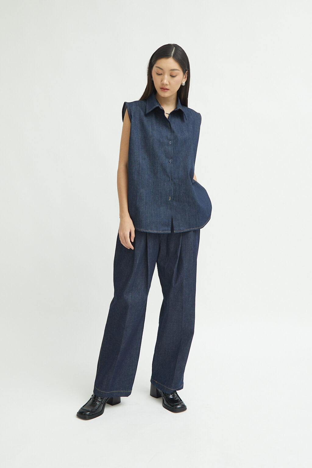 Jess Denim Top - Image 7