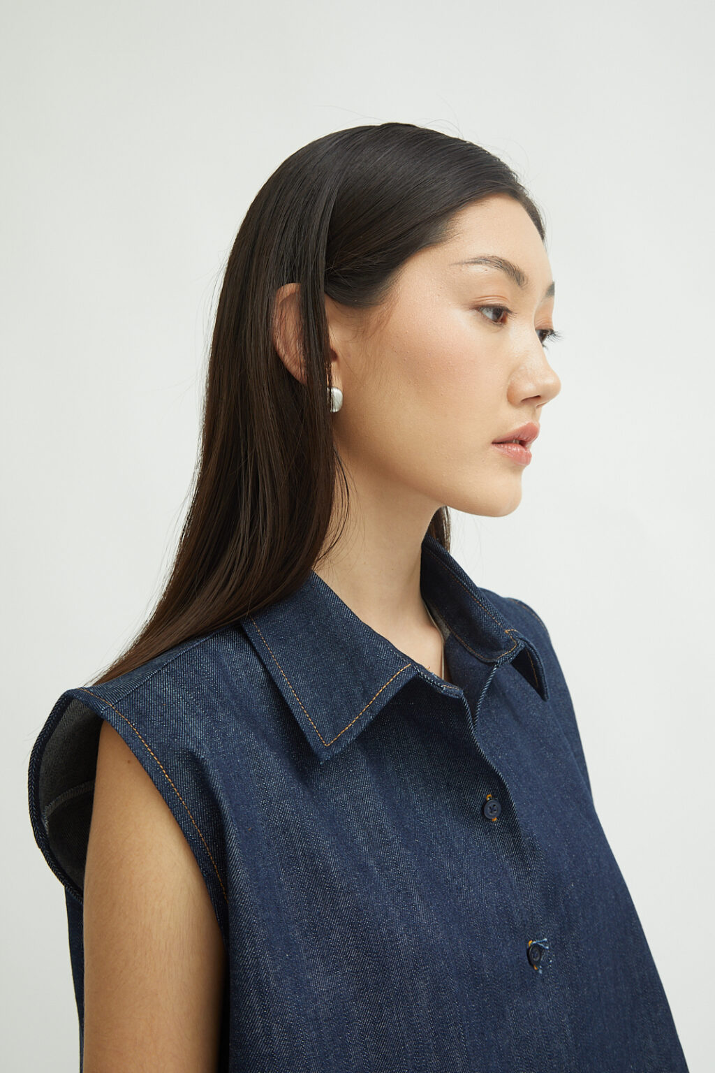 Jess Denim Top - Image 8