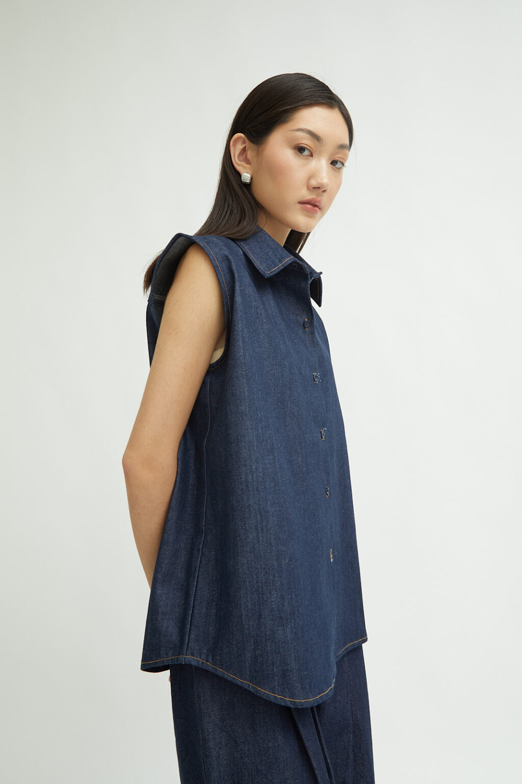 Jess Denim Top - Image 9