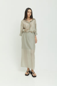 Archie Skirt Silver