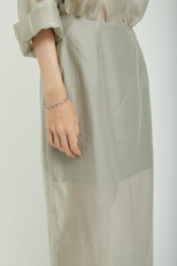 Archie Skirt Silver
