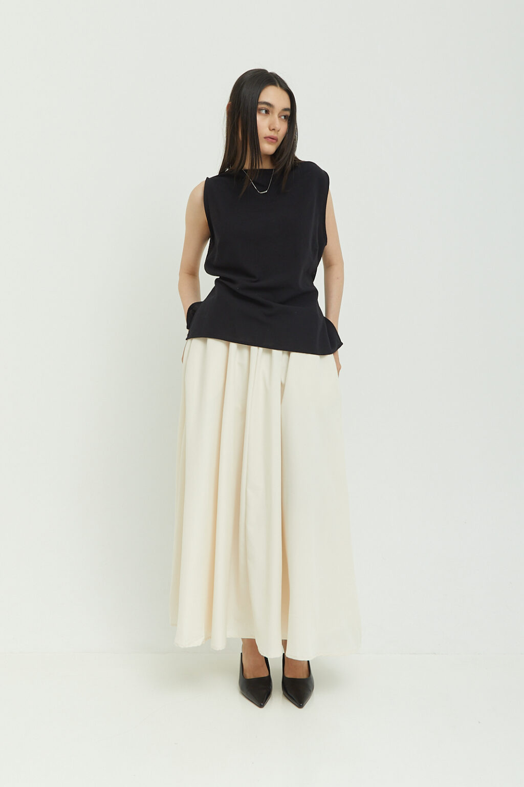 Chateau Skirt Ivory - Image 6
