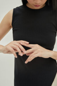 Studio Now Judy Asymmetrical Top Black