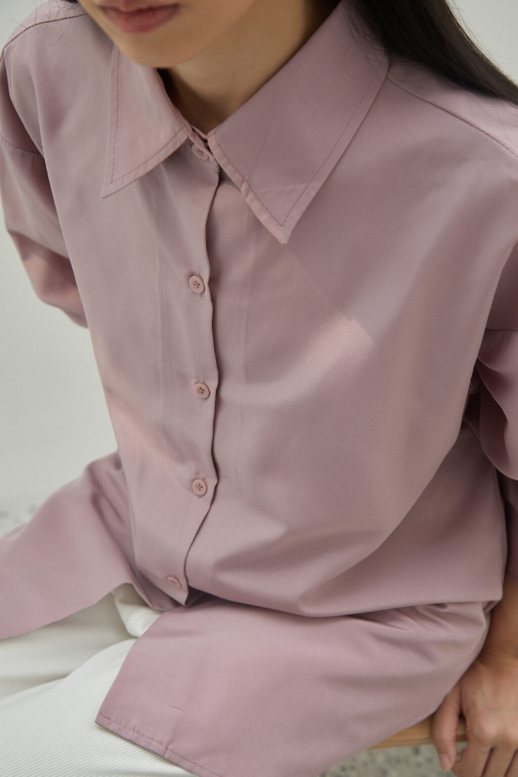 Studio Now Studio Shirt Lavender - Image 5