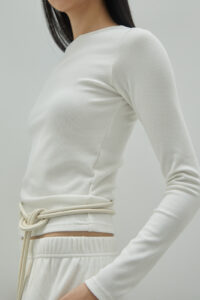 Studio Now Zephyr Ribbed Shirt White
