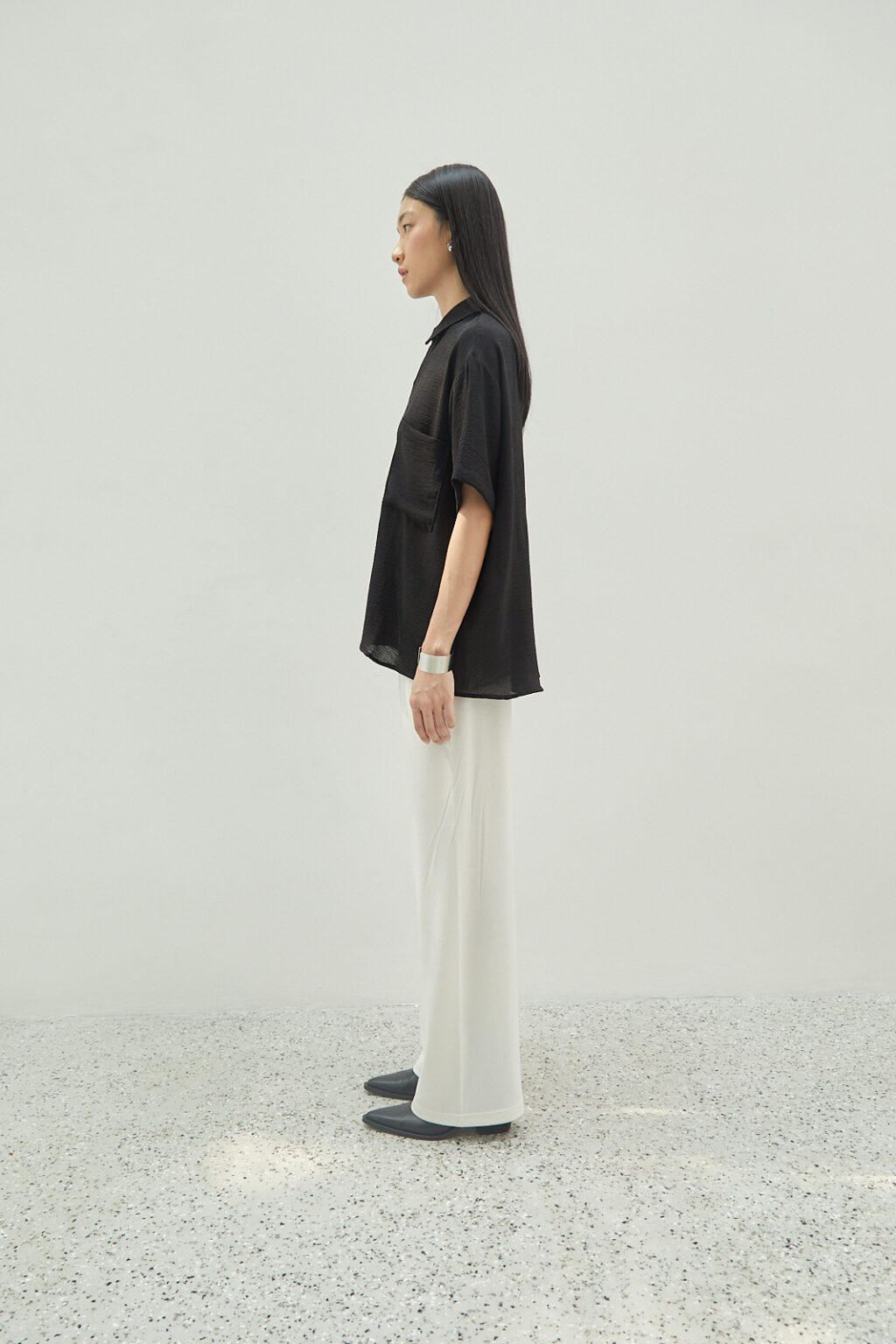 Studio Now Elowen Shirt Black - Image 4