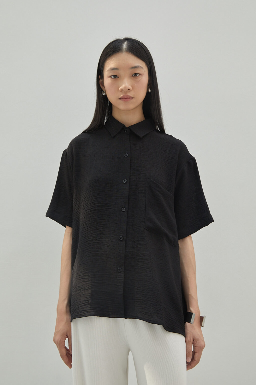 Studio Now Elowen Shirt Black - Image 5