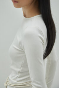 Studio Now Zephyr Ribbed Shirt White