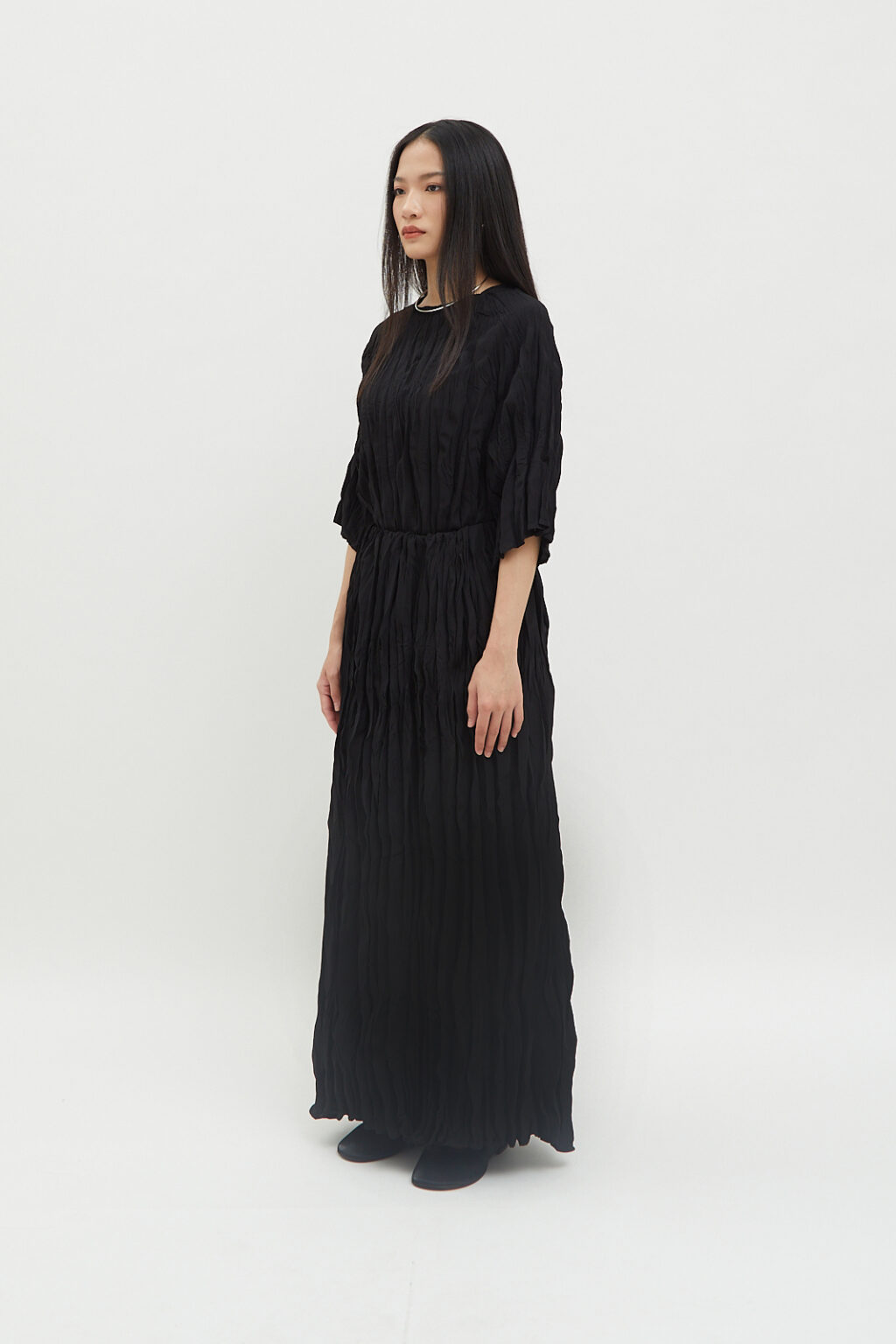 Textura Maxi Skirt Black - Image 6