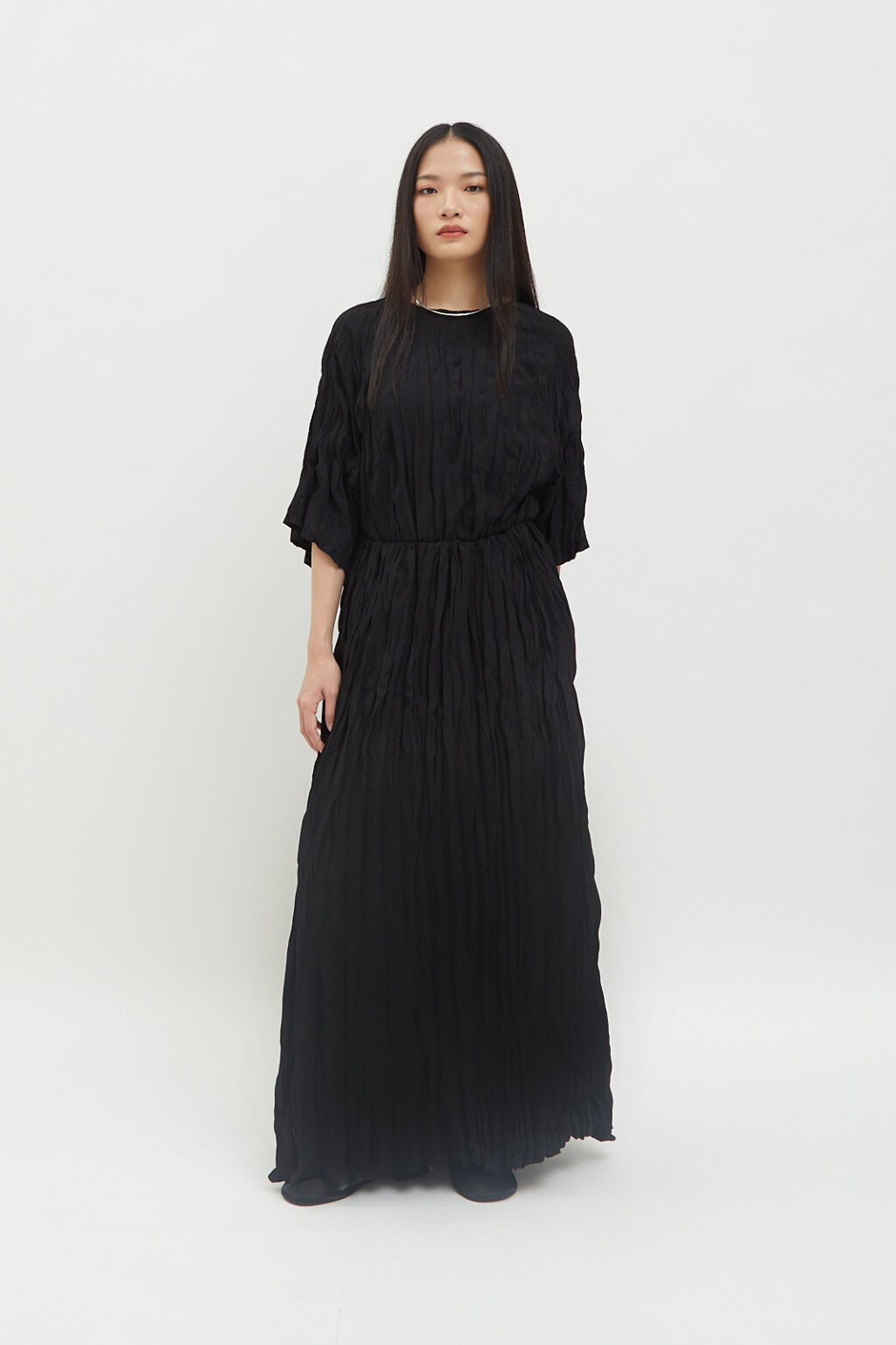 Textura Maxi Skirt Black - Image 4