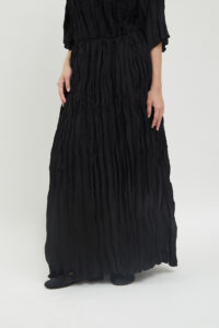 Textura Maxi Skirt Black