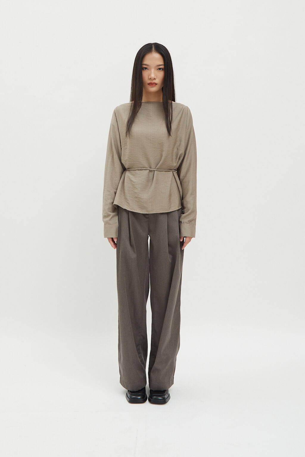 Rowan Top in Taupe - Image 2