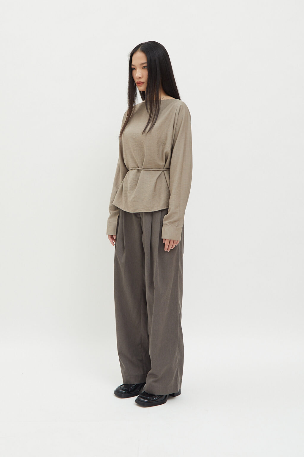 Rowan Top in Taupe - Image 3