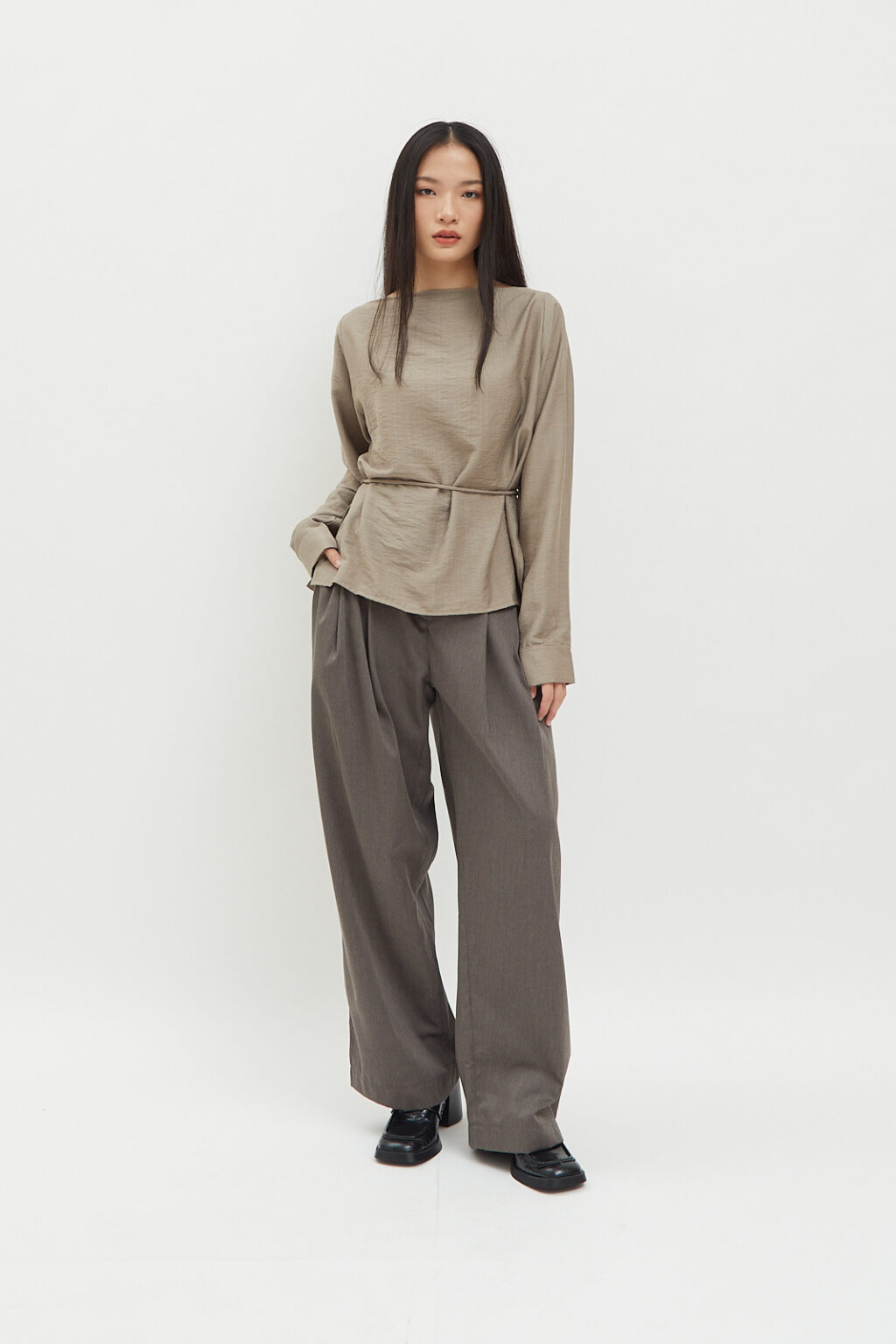 Rowan Top in Taupe - Image 6