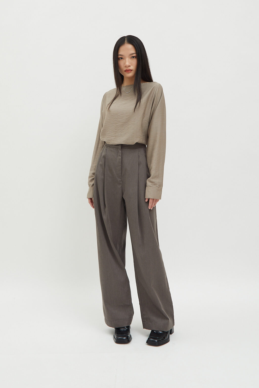 Rowan Top in Taupe - Image 8