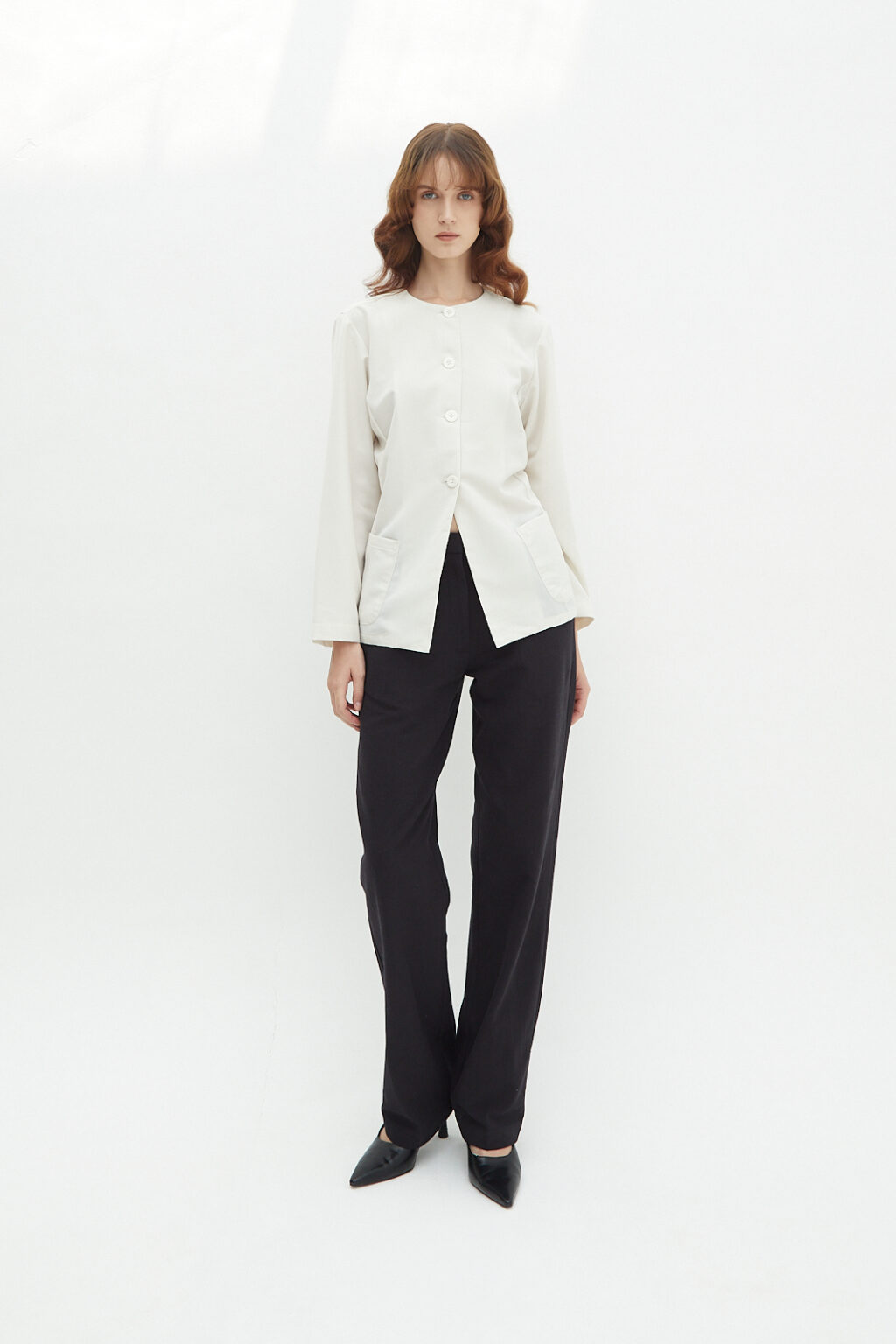 Savoir Top Linen White - Image 2