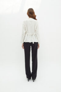 Savoir Top Linen White
