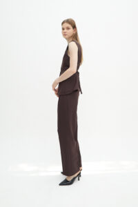 Mia Vest Brown