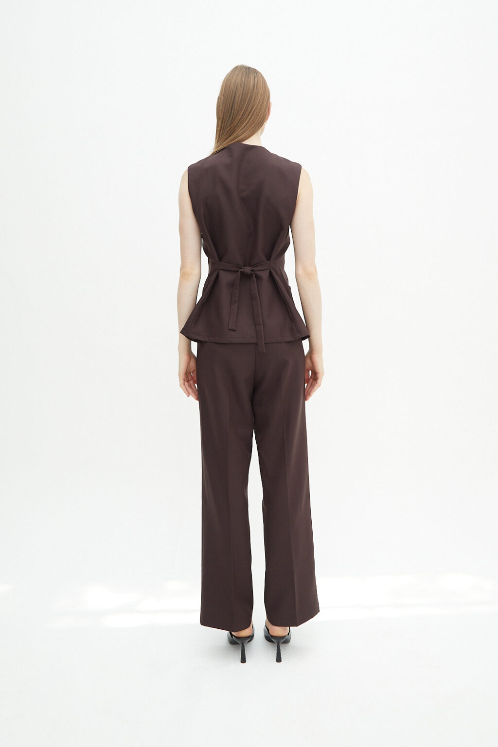 Mia Vest Brown - Image 5