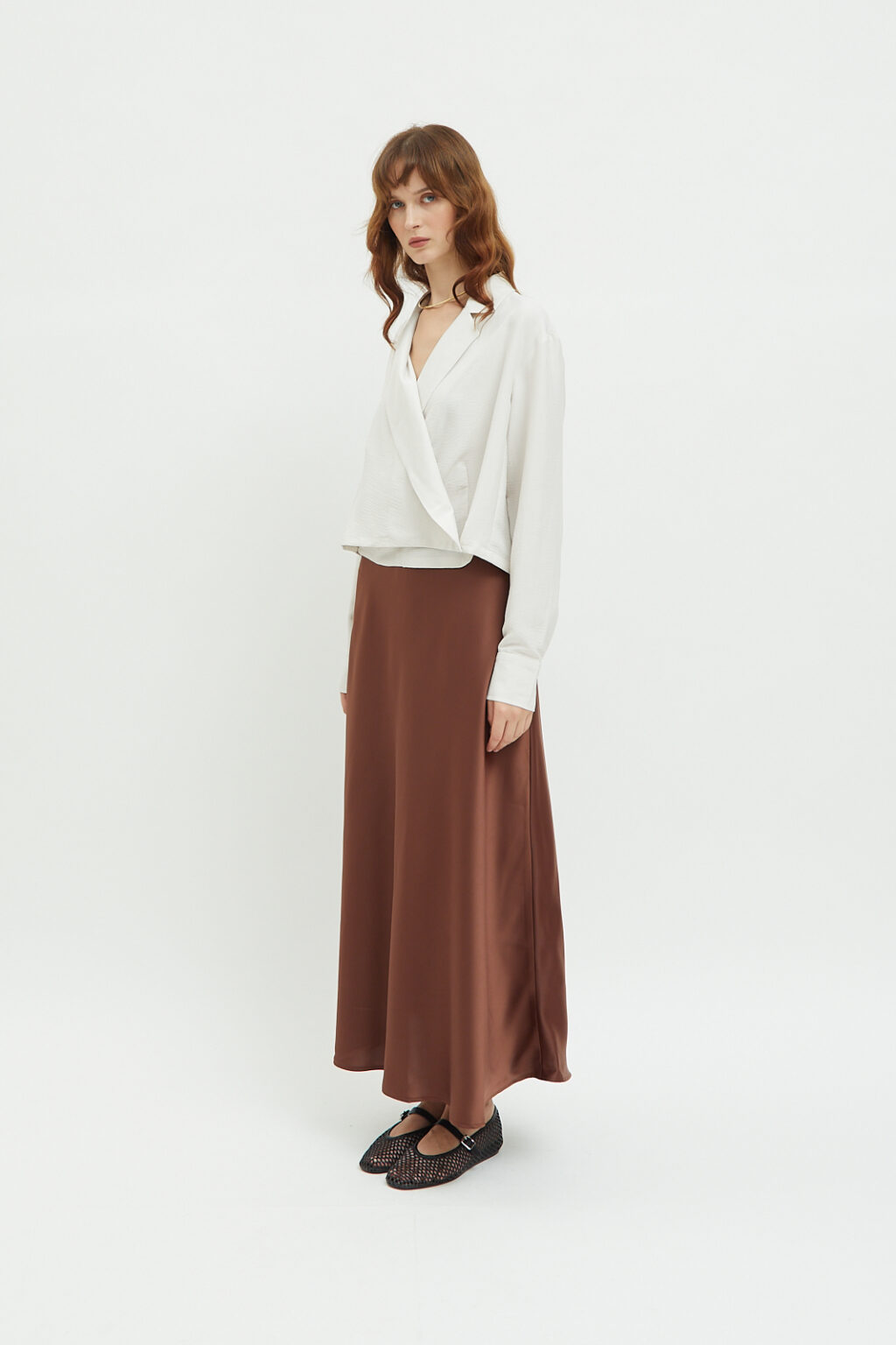 Gia Skirt Brown - Image 4