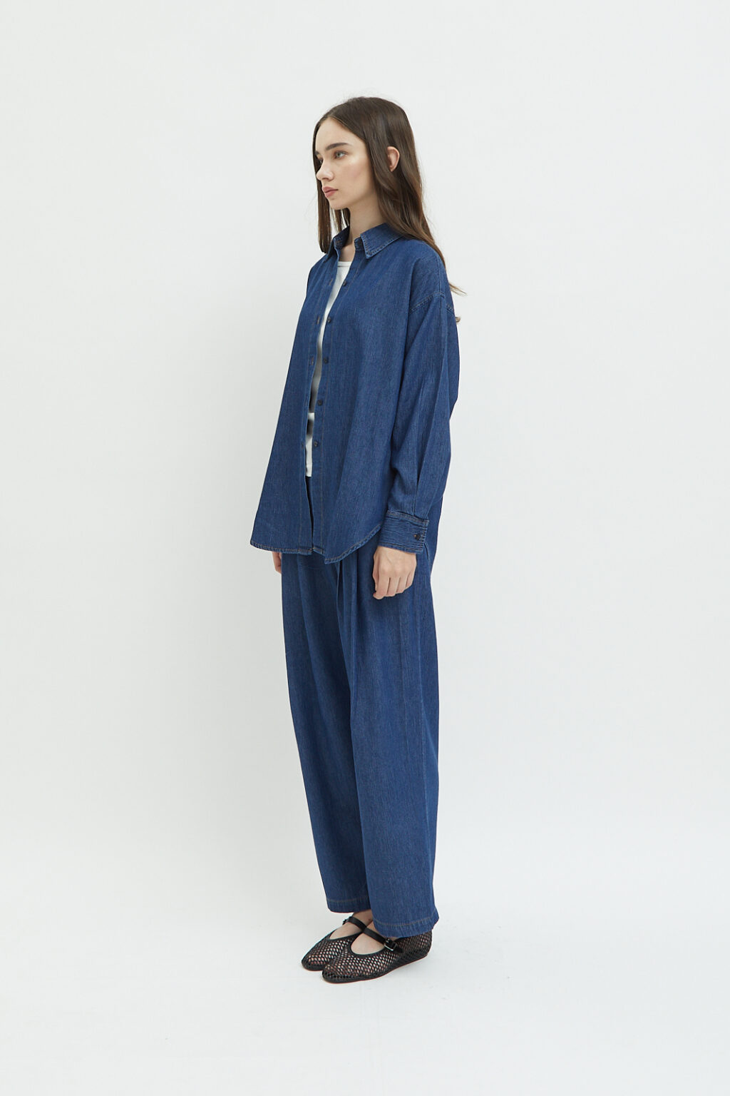 General soft denim shirt - Image 4