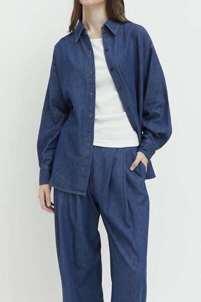 General soft denim shirt