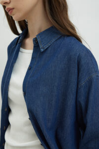 General soft denim shirt