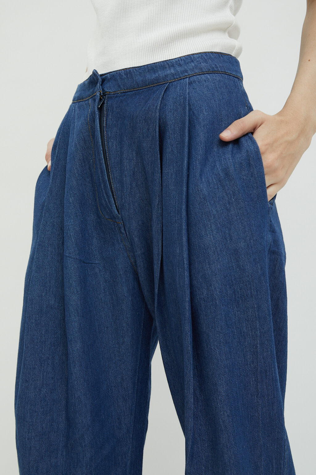 General Soft Denim Trousers - Image 8