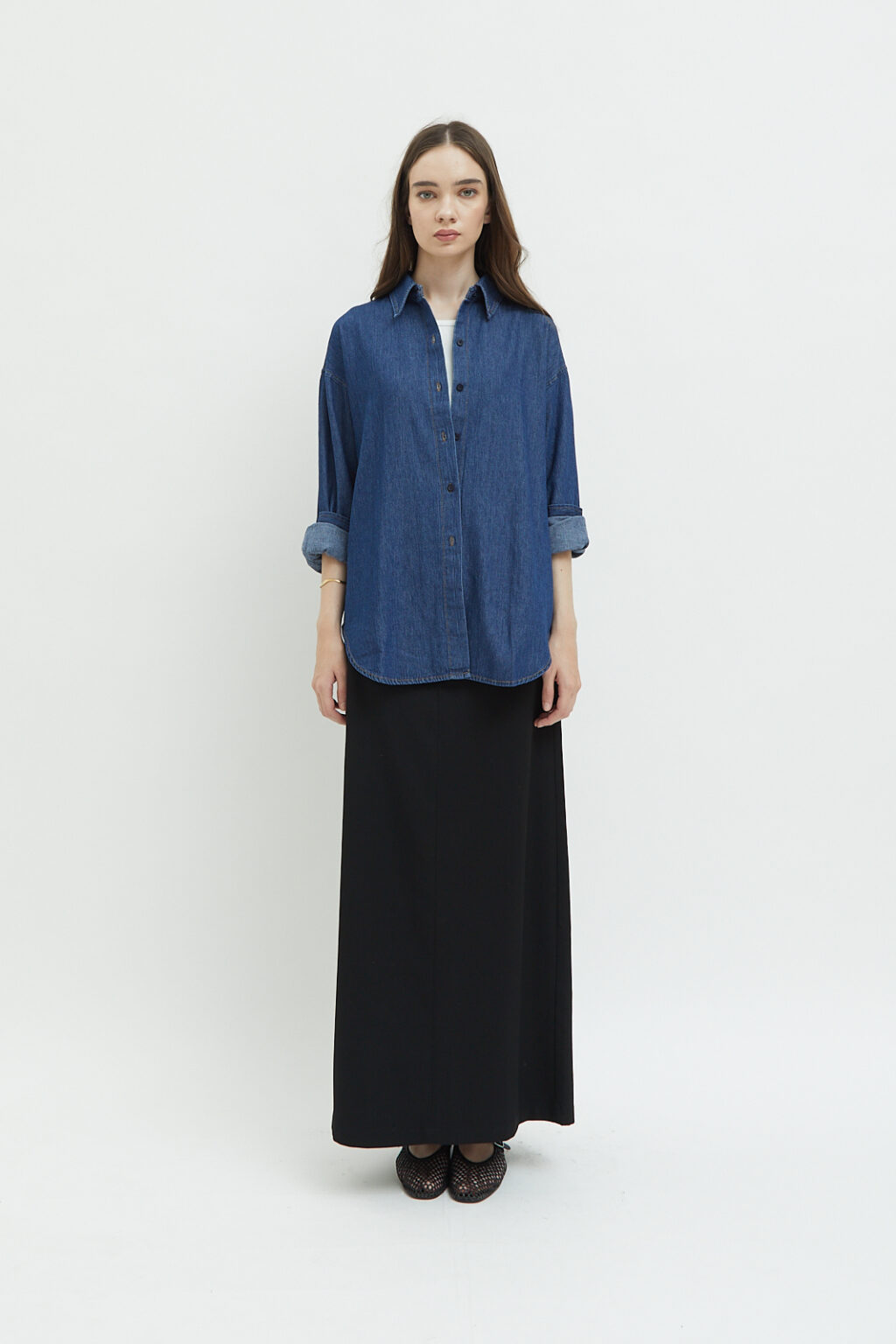 General soft denim shirt - Image 8