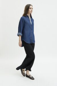 General soft denim shirt