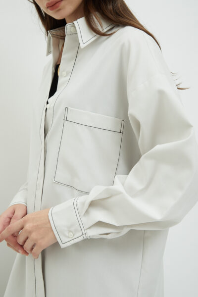 Kit contrast shirt bone