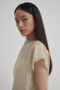 Dion Sheer Top Gold