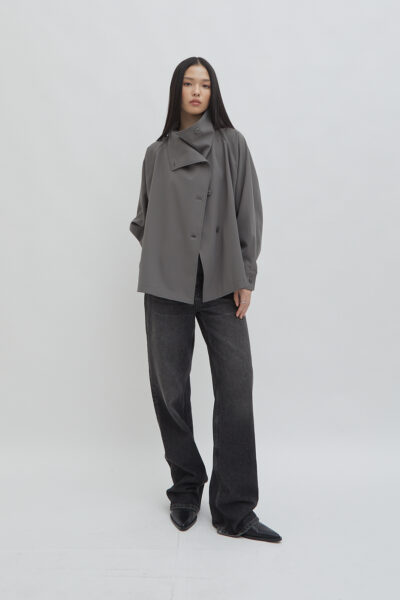 Newburry Jacket Smoke