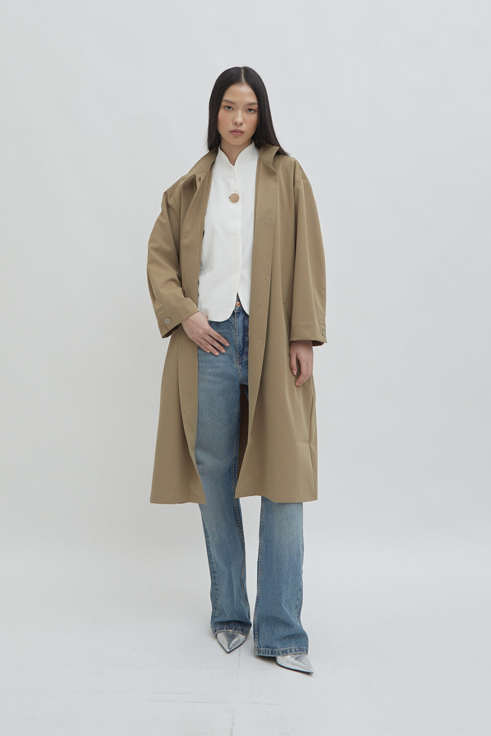 Mayfair Coat Khaky