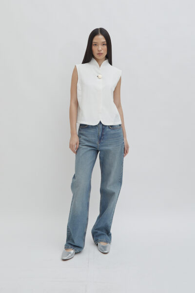 Maddison Top White