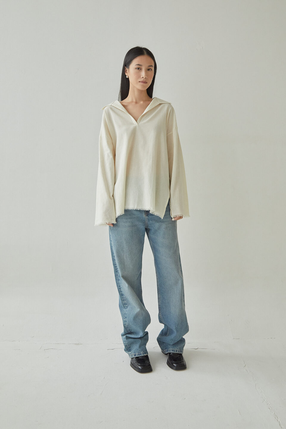 Studio Now Ozari Top Ecru - Image 2