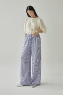 Studio Now Isola Pants Dark Blue Stripe