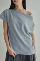 Studio Now Everra Asymmetric Top Grey