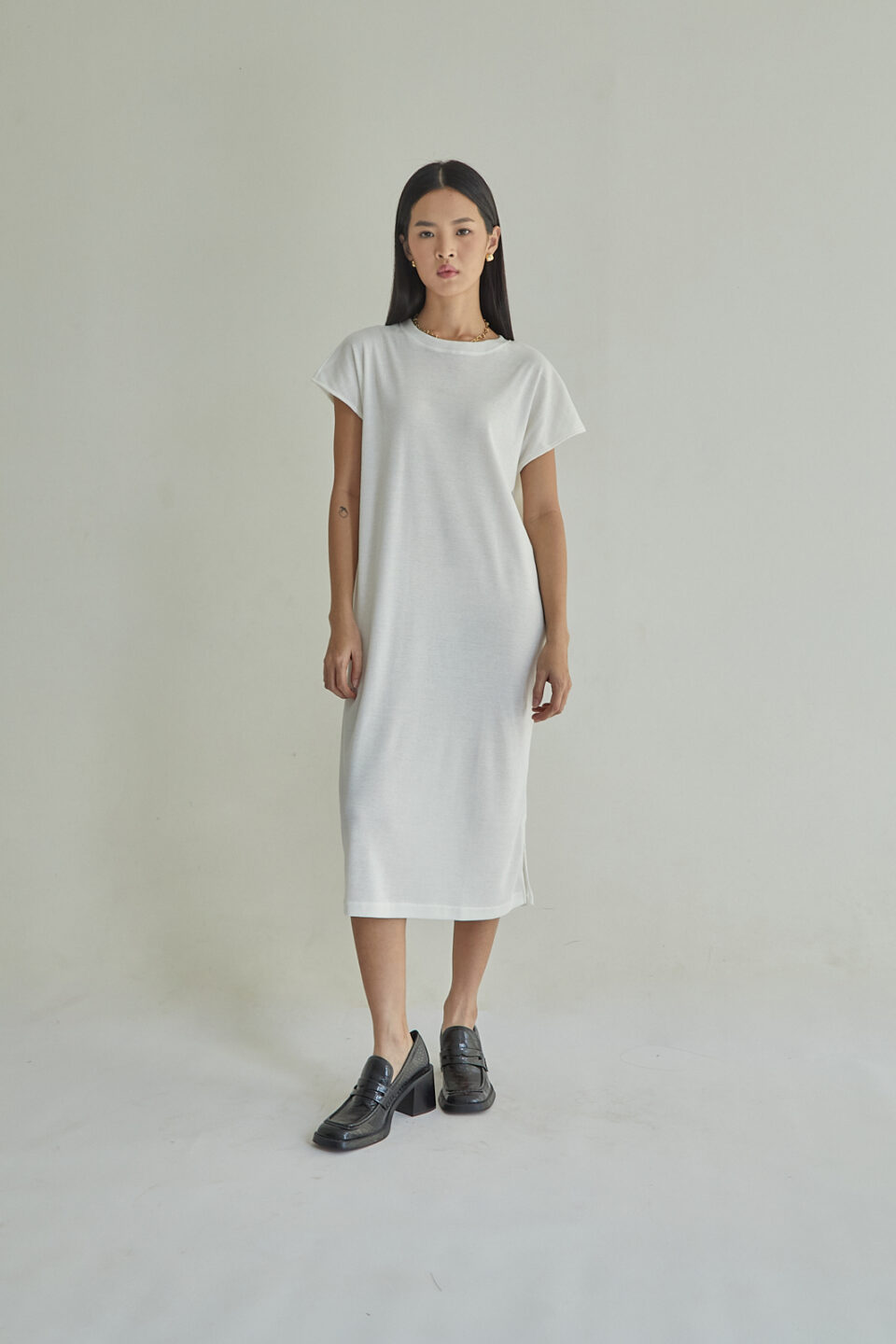 Studio Now Amari Dress White - Image 2