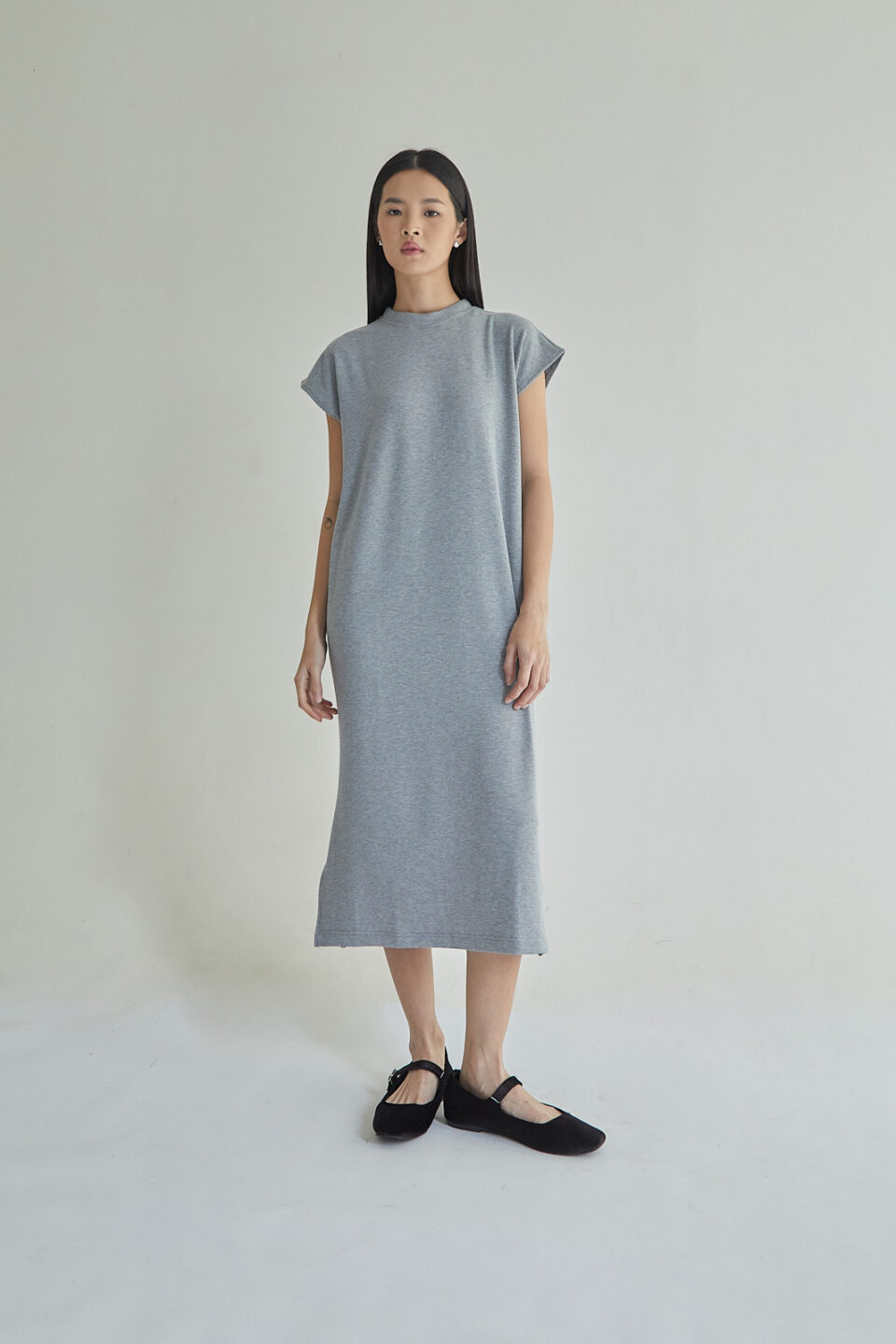 Studio Now Amari Dress Grey - Image 2