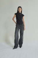 Studio Now Azure Top Black
